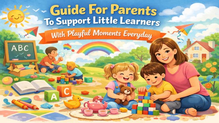 Guide For Parents To Support Little Learners With Playful Moments Everyday