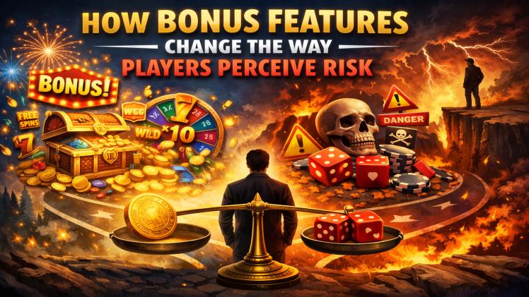 How Bonus Features Change the Way Players Perceive Risk